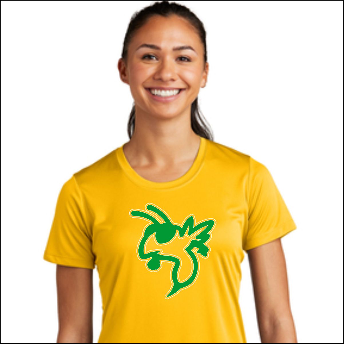 YULEE MIDDLE LADIES HORNET T-SHIRT (463-ST350)