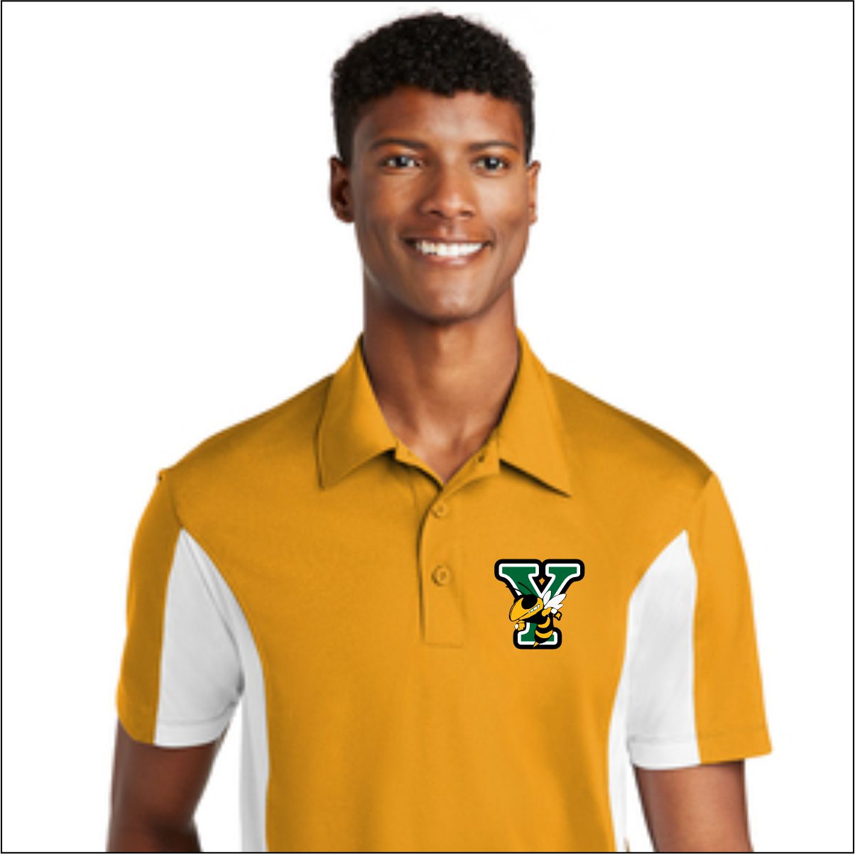 YULEE MIDDLE 3/4 SPLIT SIDE "Y" DRIFIT POLOS (463-ST655)