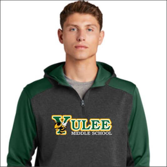 YULEE MIDDLE TWO TONE HOODIE (463-ST249)